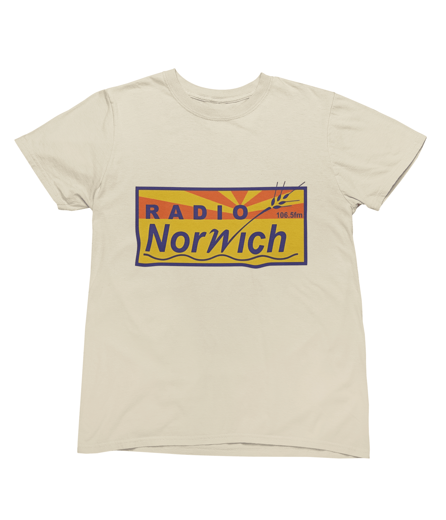 Sand t-shirt with Alan Partridge Radio Norwich & Sweatshirt Parody