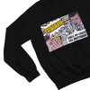 Blue t-shirt with Alan Partridge Smell My Cheese Sweatshirt Parody Jumper wall display