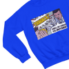 Grey t-shirt with Alan Partridge Smell My Cheese Sweatshirt Parody Jumper flat lay