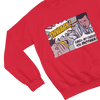Black t-shirt with Alan Partridge Smell My Cheese Sweatshirt Parody Jumper wall display