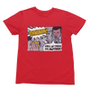 Black t-shirt with Alan Partridge Smell My Cheese Sweatshirt Parody Jumper wall display