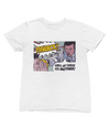 White t-shirt with Alan Partridge Smell My Cheese Sweatshirt Parody Jumper