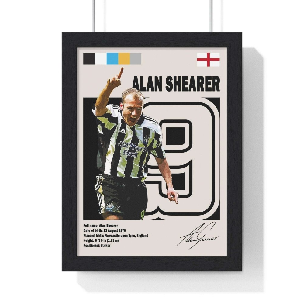 Alan Shearer Poster - Poster Kingz