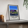 Framed Allegiant Stadium Las Vegas Raiders poster