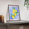 Framed Amalfi Italy Lemon Handpicked Sun Kissed Travel print