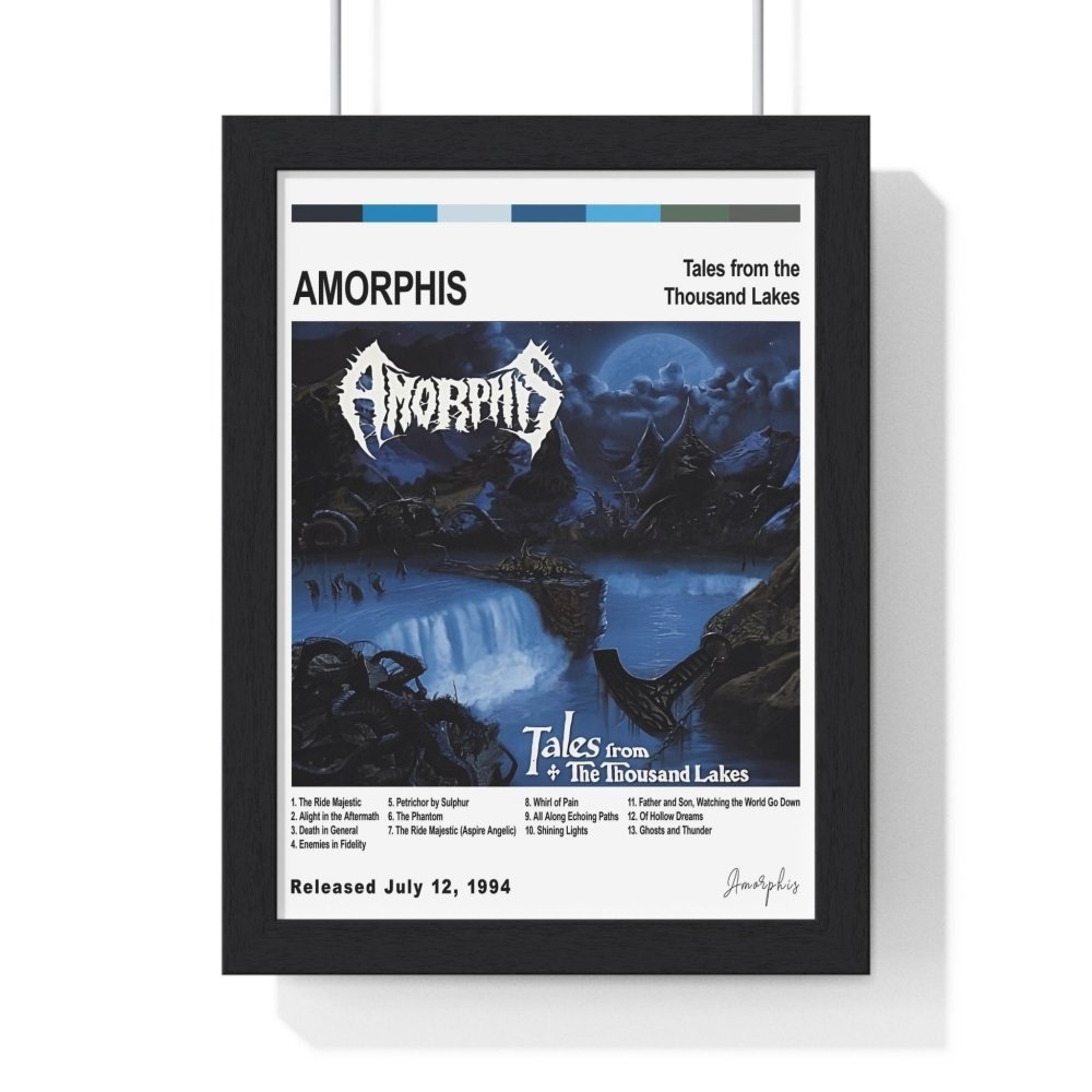 Amorphis - Tales from the Thousand Lakes Album Poster - Poster Kingz