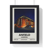 Framed Anfield Night Edition poster