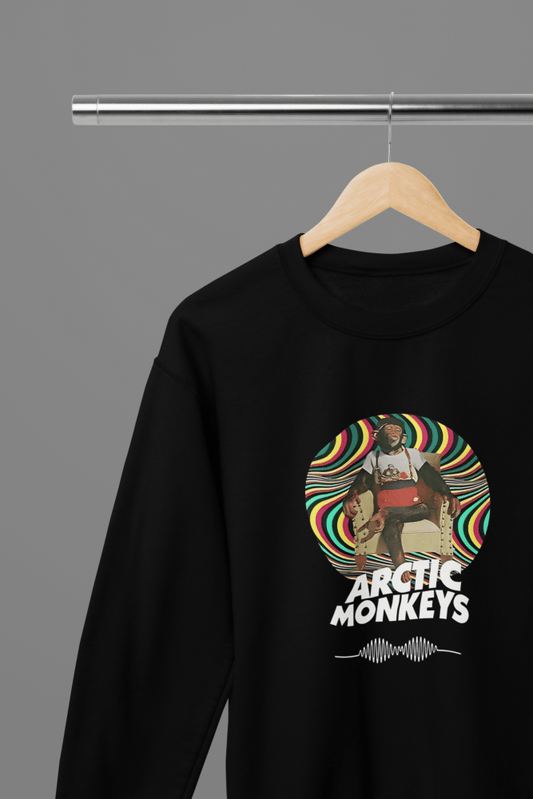 Arctic Monkeys Music T-Shirt/Sweatshirt - Poster Kingz - S - Sweatshirt - Black