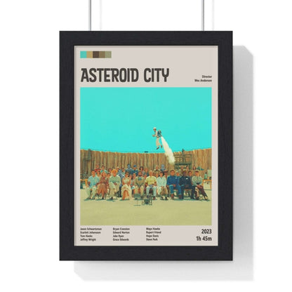 Asteroid City 2023 Info Movie Poster - Poster Kingz