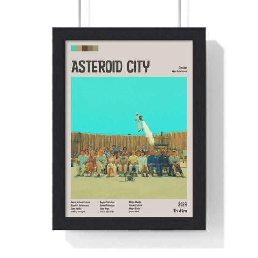 Asteroid City 2023 Info Movie Poster - Poster Kingz