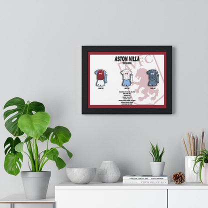 Aston Villa | 23/24 Football Print - Poster Kingz