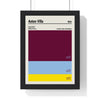 Aston Villa Colour Swatch Print