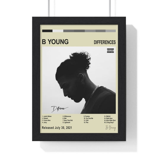 B Young - Differences Album Poster - Poster Kingz