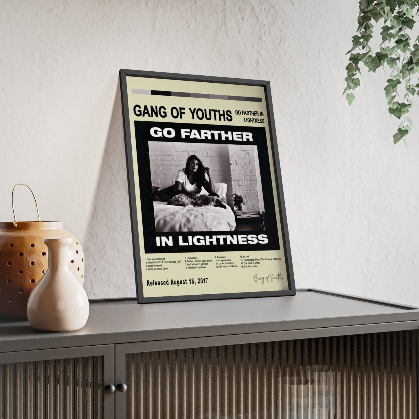 Gang of Youths - Go Farther in Lightness Album Poster