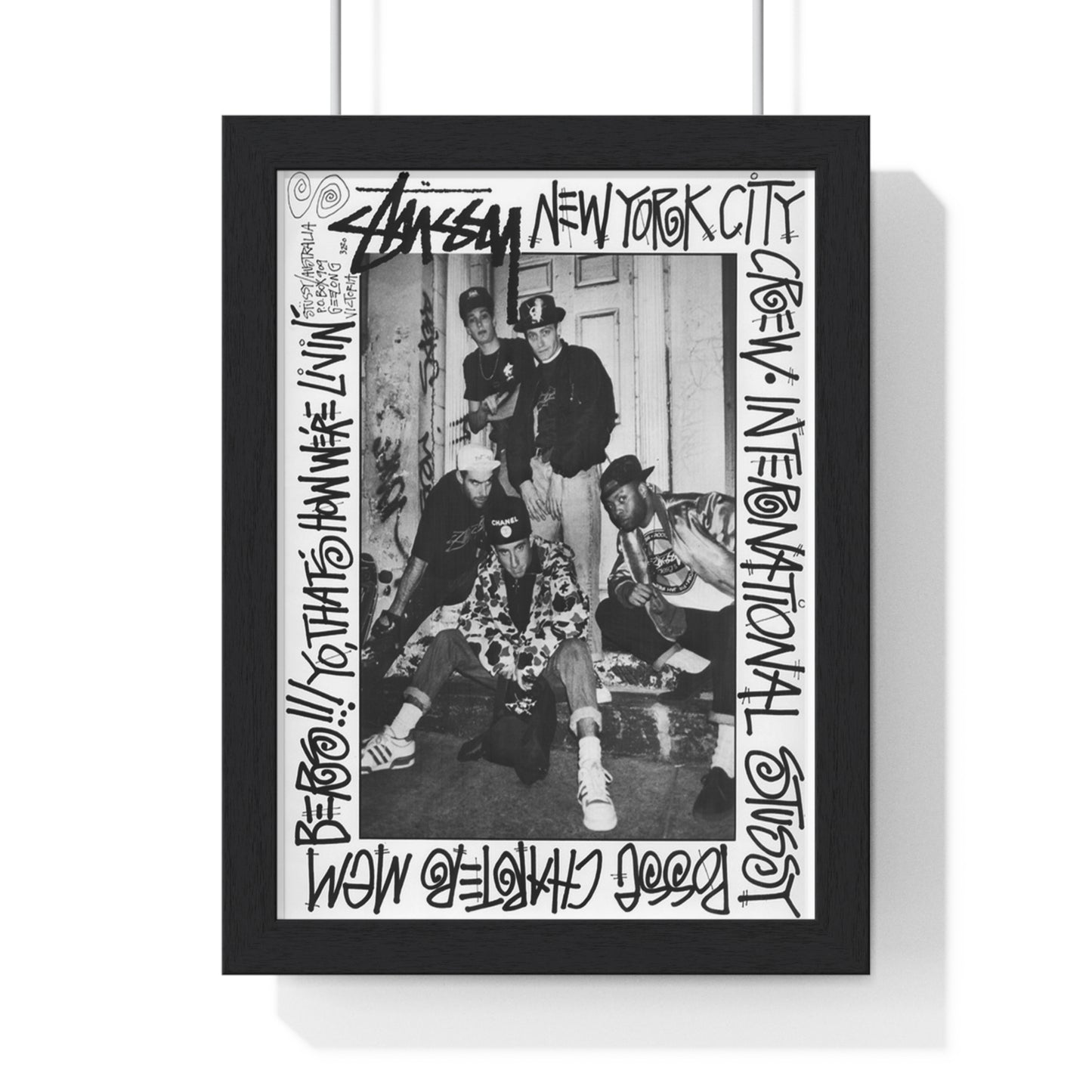 Stussy "NEW YORK" Poster