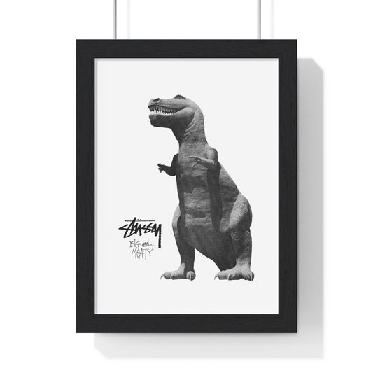 Stussy "Dino" Poster