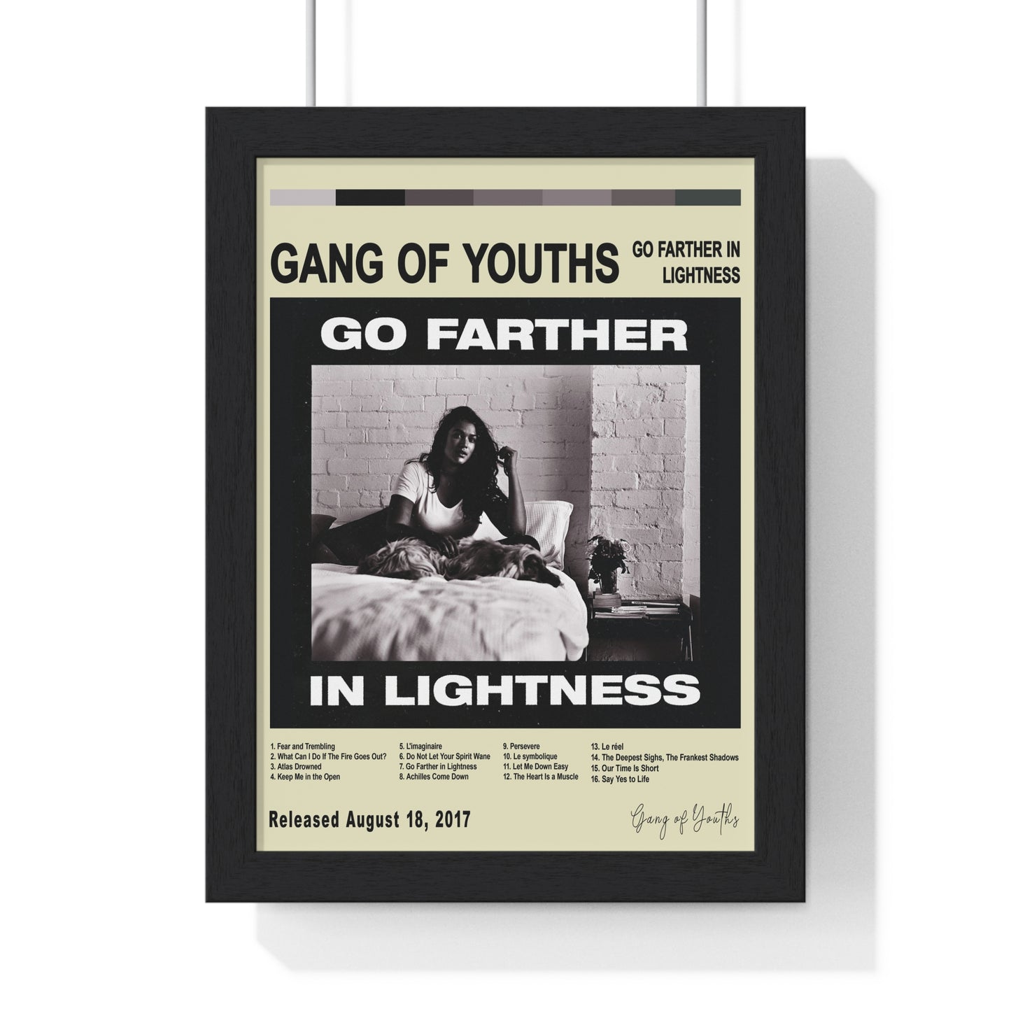 Gang of Youths - Go Farther in Lightness Album Poster