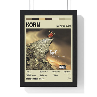 Korn - Follow the Leader Album Cover Poster