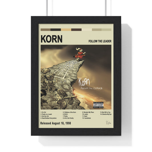 Korn - Follow the Leader Album Cover Poster