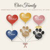Personalised Family Balloon Print - design detail
