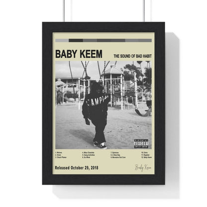 Baby Keem - The Sound of Bad Habit Album Poster - Poster Kingz