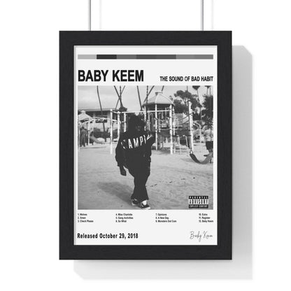 Baby Keem - The Sound of Bad Habit Album Poster - Poster Kingz