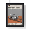 Framed Back to the Future movie poster