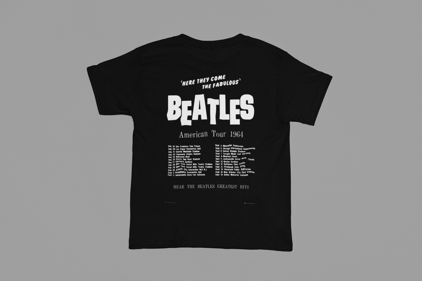 The Beatles Tour 1964 Music T-Shirt/Sweatshirt