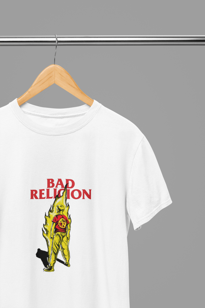 Bad Religion Music T-Shirt/Sweatshirt - Poster Kingz - S - T-Shirt - White