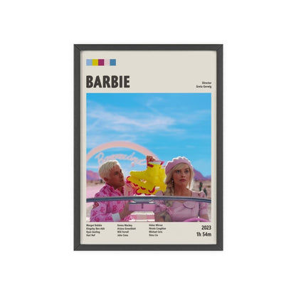 Barbie 2023 Info Movie Poster - Poster Kingz