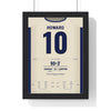 Barnsley FA Cup 2008 Poster - Brian Howard 10 Anfield Winner Shirt Print framed in a black frame, ready to hang