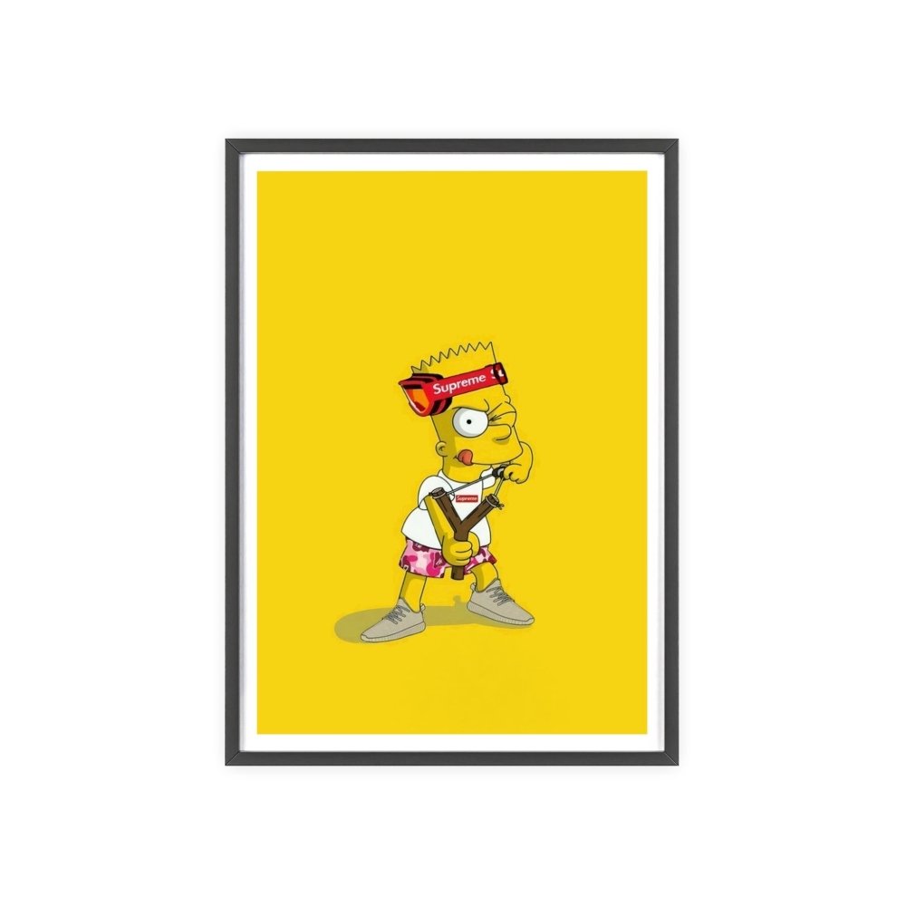 Bart Simpson Swag Headband Poster - Poster Kingz