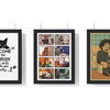 Build Your Own Bathroom Print Set - set of Funny Cat Bathroom Print – Welcome to the Bathroom Poster, Funny Bathroom Art Movie Poster – Quirky and Humorous Wall Decor, Scissorhands Parody Bathroom Poster – Funny Toilet Wall Art Print