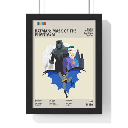 Batman: Mask of the Phantasm Poster – Animated Superhero Art Print - Poster Kingz - A5 (unframed) - 