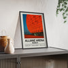 Framed Bayern Munich Allianz Arena Stadium poster