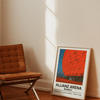 Framed Bayern Munich Allianz Arena Stadium poster