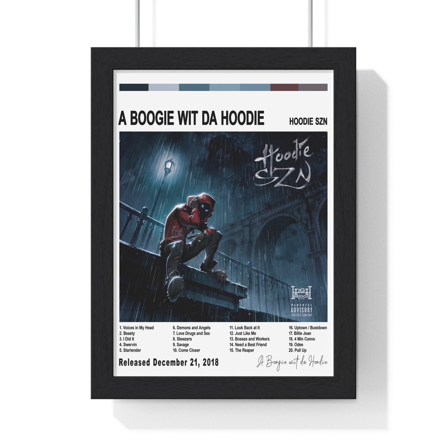 A Boogie wit da Hoodie Album Cover Poster