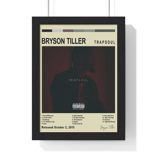 Bryson Tiller - T R A P S O U L Album Poster