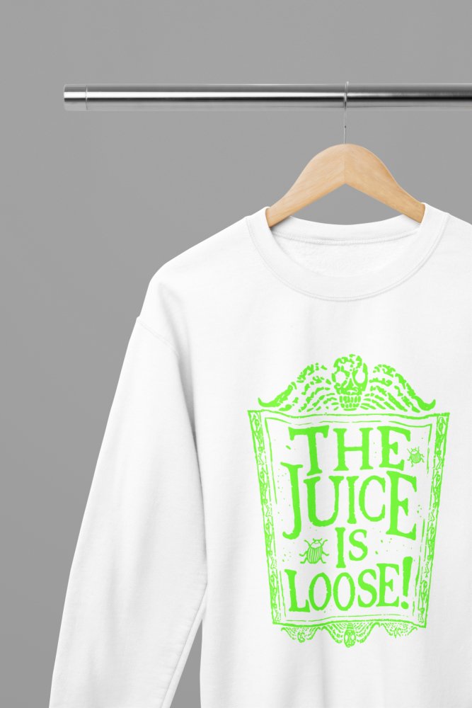 Beetlejuice Beetlejuice 2024 The Juice is Loose Quote Movie T-Shirt/Sweatshirt - Poster Kingz