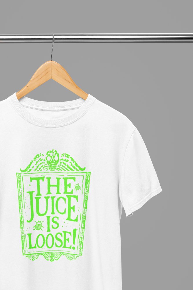 Beetlejuice Beetlejuice 2024 The Juice is Loose Quote Movie T-Shirt/Sweatshirt - Poster Kingz