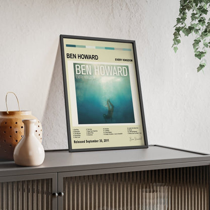 Ben Howard - Every Kingdom Album Poster - Poster Kingz