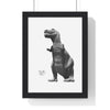 Framed Big and Meaty Dinosaur poster
