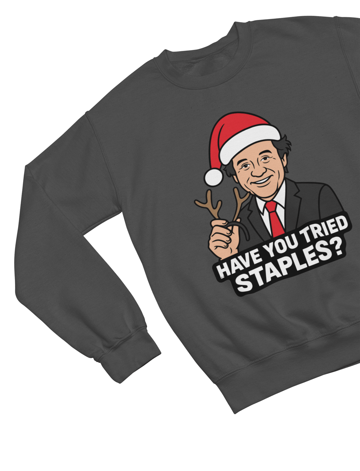 Green t-shirt with Bill Murray Scrooged Christmas Sweatshirt & Parody