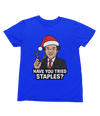 Grey t-shirt with Bill Murray Scrooged Christmas Sweatshirt & Parody