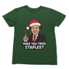 Black t-shirt with Bill Murray Scrooged Christmas Sweatshirt & Parody