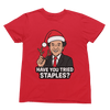 Black t-shirt with Bill Murray Scrooged Christmas Sweatshirt & Parody