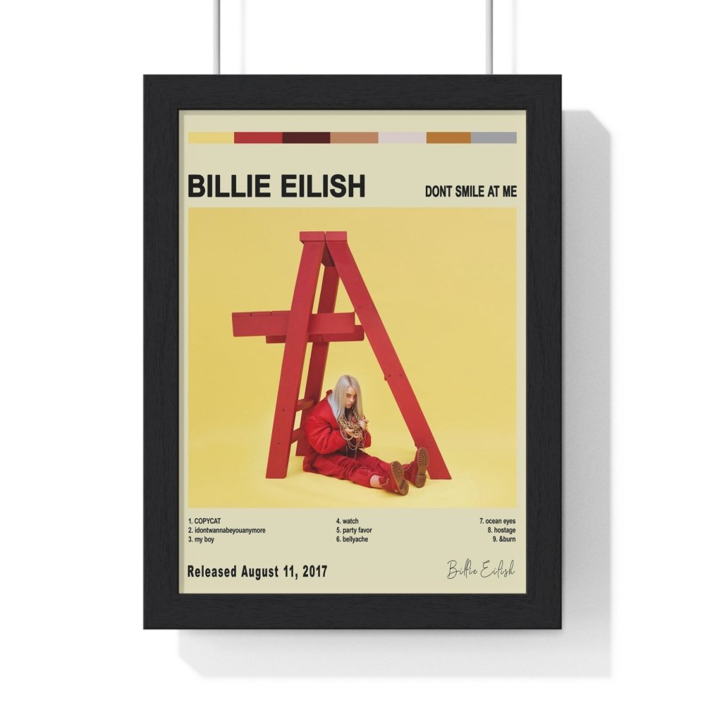 Billie Eilish Album Poster - Poster Kingz