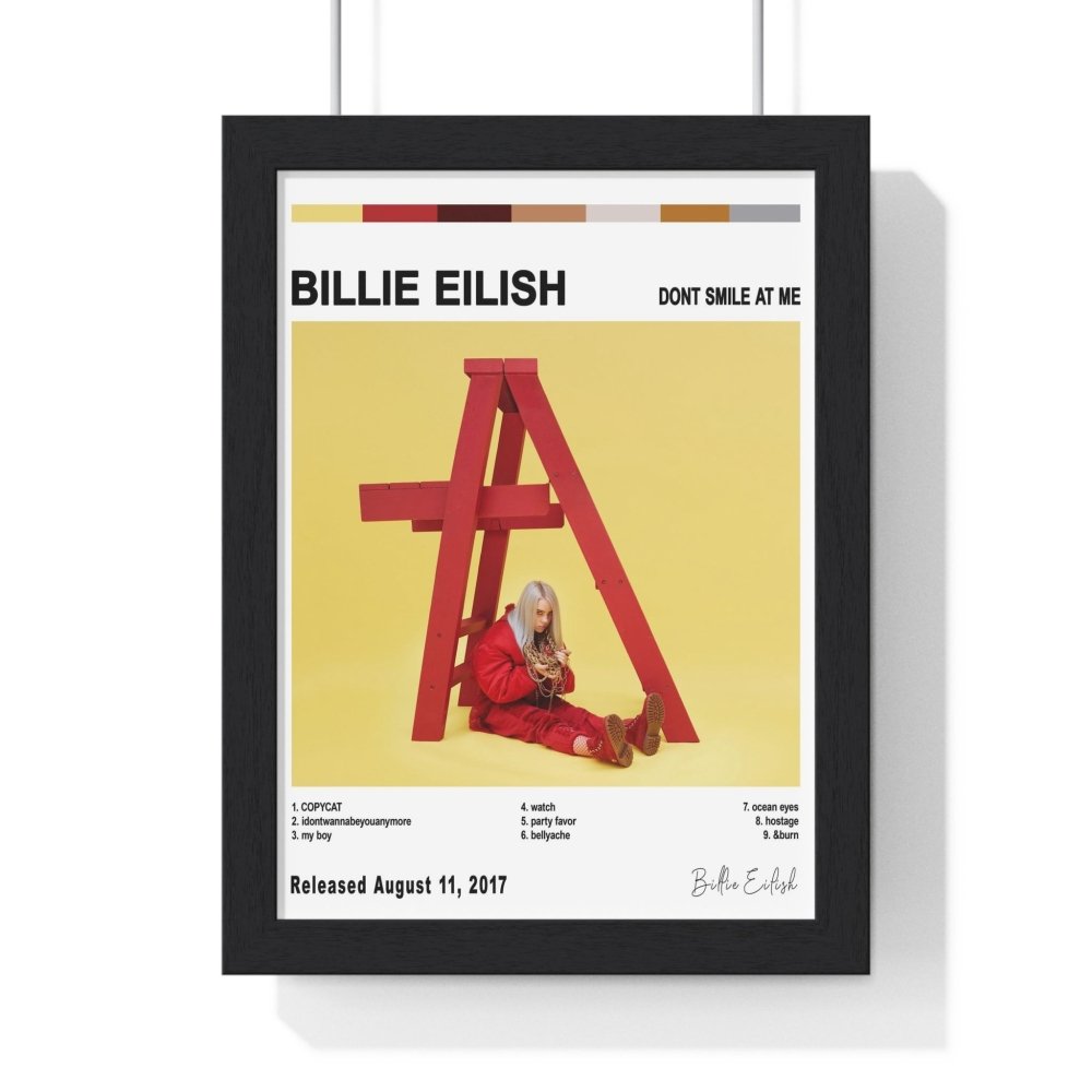 Billie Eilish Album Poster - Poster Kingz