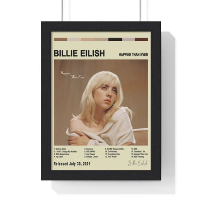 Billie Eilish Album Poster - Poster Kingz