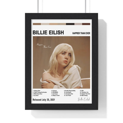 Billie Eilish Album Poster - Poster Kingz